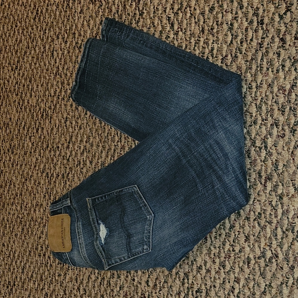 American Eagle men's slim straight jeans size 26X28